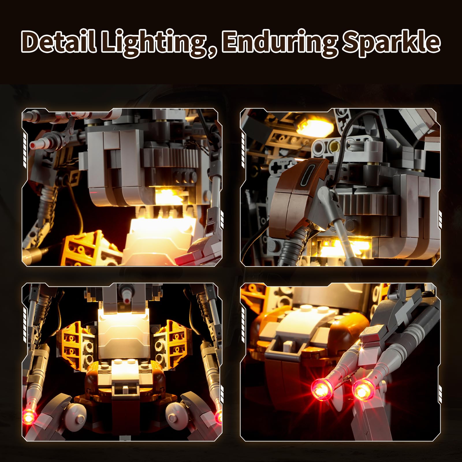 Amazon.com: BRIKSMAX Led Lighting Kit for Lego-75381 Droideka
